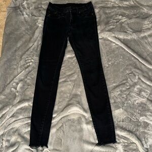 Rock & Republic Black Skinny Jeans size 24